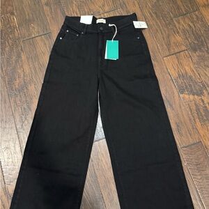 DL1961 Hepburn Wide Leg black NWT